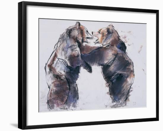 Playfight, 2001-Mark Adlington-Framed Giclee Print