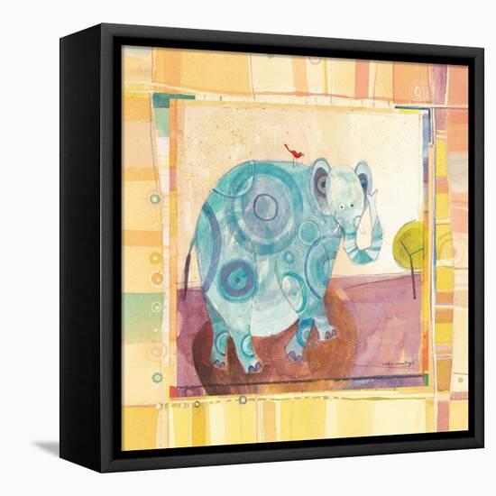 Playful Elephant-Robbin Rawlings-Framed Stretched Canvas