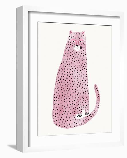 Playful Feline - Spots-Kristine Hegre-Framed Giclee Print