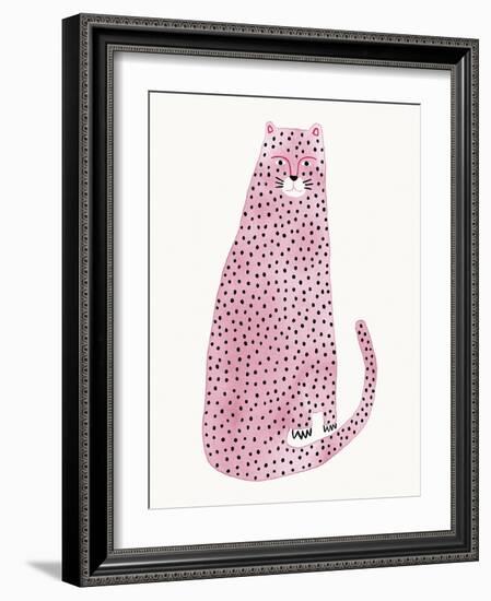 Playful Feline - Spots-Kristine Hegre-Framed Giclee Print