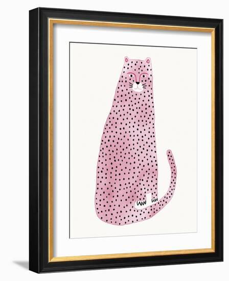 Playful Feline - Spots-Kristine Hegre-Framed Giclee Print