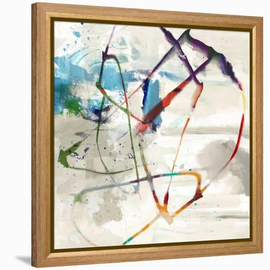 Playful Intent II-Sisa Jasper-Framed Stretched Canvas