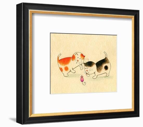 Playful Kittens I-Kate Mawdsley-Framed Art Print