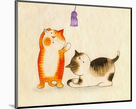 Playful Kittens III-Kate Mawdsley-Mounted Art Print