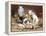 Playful Kittens-Carl Reichert-Framed Premier Image Canvas