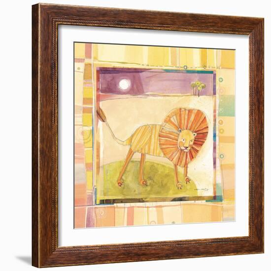 Playful Lion-Robbin Rawlings-Framed Art Print