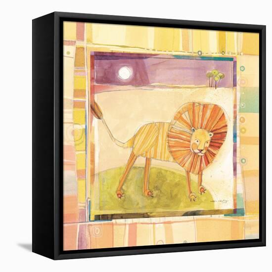 Playful Lion-Robbin Rawlings-Framed Stretched Canvas