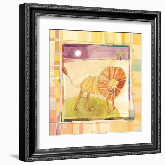 Playful Lion-Robbin Rawlings-Framed Art Print