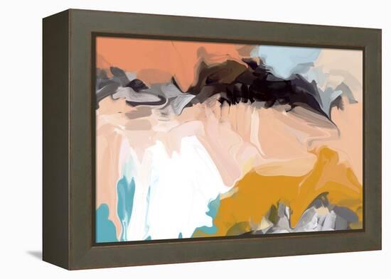 Playful Movement I-Irena Orlov-Framed Stretched Canvas