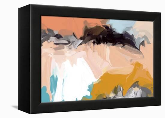 Playful Movement I-Irena Orlov-Framed Stretched Canvas