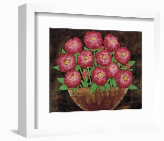 Playful Peonies-Rachel Rafferty-Framed Art Print