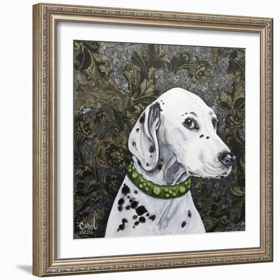 Playful Pup II-Carol Dillon-Framed Art Print