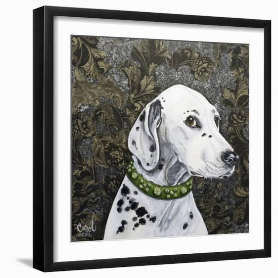 Playful Pup II-Carol Dillon-Framed Art Print