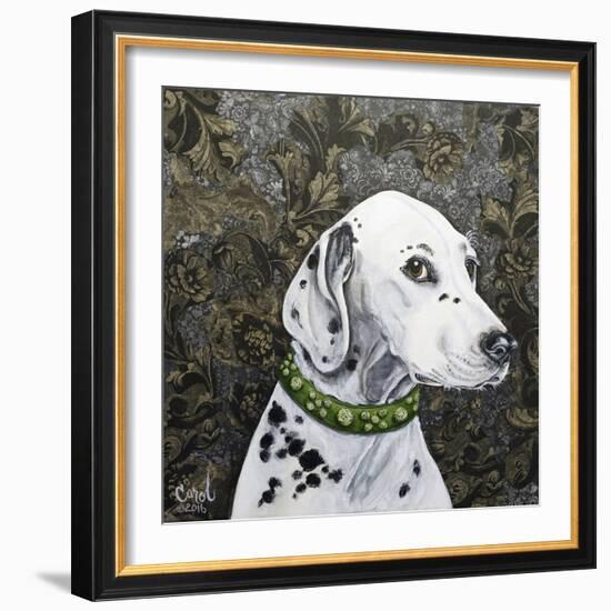 Playful Pup II-Carol Dillon-Framed Art Print