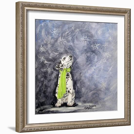 Playful Pup VII-Carol Dillon-Framed Art Print