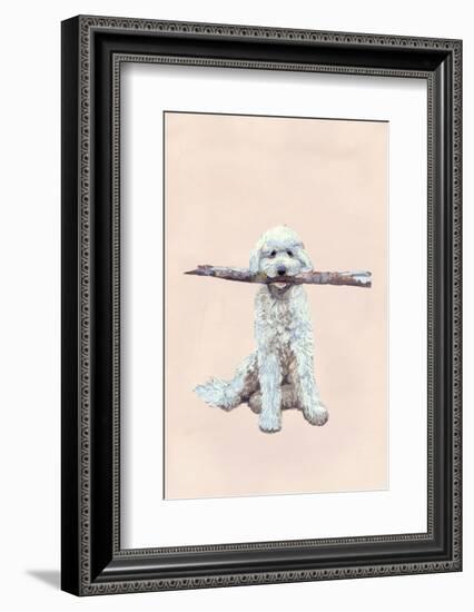 Playful Pups II-Debbie Nicholas-Framed Photographic Print