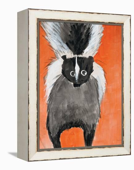 Playful Skunk-Madelaine Morris-Framed Stretched Canvas