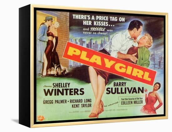 Playgirl, 1954-null-Framed Stretched Canvas