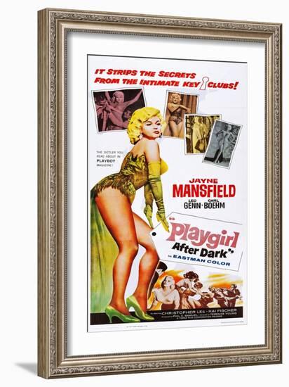 Playgirl after Dark-null-Framed Art Print