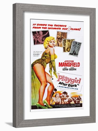 Playgirl after Dark-null-Framed Art Print