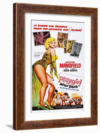 Playgirl after Dark-null-Framed Art Print