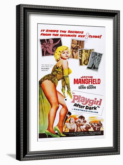 Playgirl after Dark-null-Framed Art Print