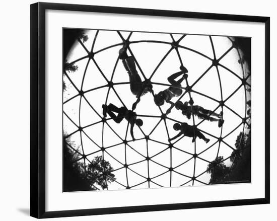 Playground, Columbia, Missouri, c.1981-R. Rogers-Framed Photographic Print