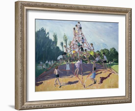 Playground, Derby, 1990-Andrew Macara-Framed Giclee Print