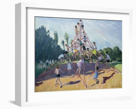 Playground, Derby, 1990-Andrew Macara-Framed Giclee Print