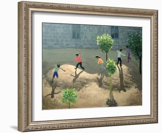 Playground, Lesbos, 1996-Andrew Macara-Framed Giclee Print