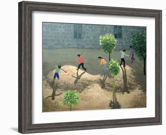 Playground, Lesbos, 1996-Andrew Macara-Framed Giclee Print