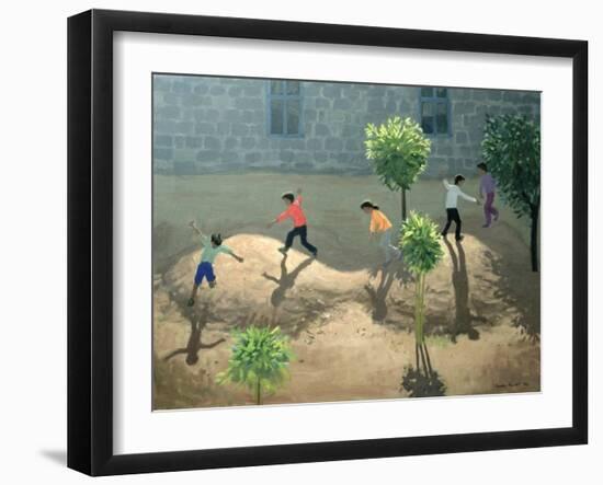 Playground, Lesbos, 1996-Andrew Macara-Framed Giclee Print