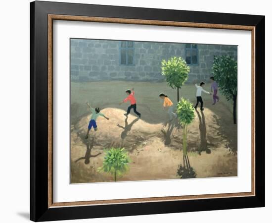 Playground, Lesbos, 1996-Andrew Macara-Framed Giclee Print