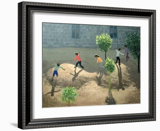 Playground, Lesbos, 1996-Andrew Macara-Framed Giclee Print