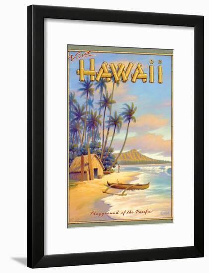 Playground of the Pacific-Kerne Erickson-Framed Art Print