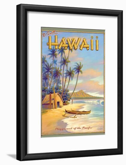 Playground of the Pacific-Kerne Erickson-Framed Art Print