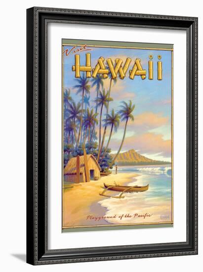 Playground of the Pacific-Kerne Erickson-Framed Art Print