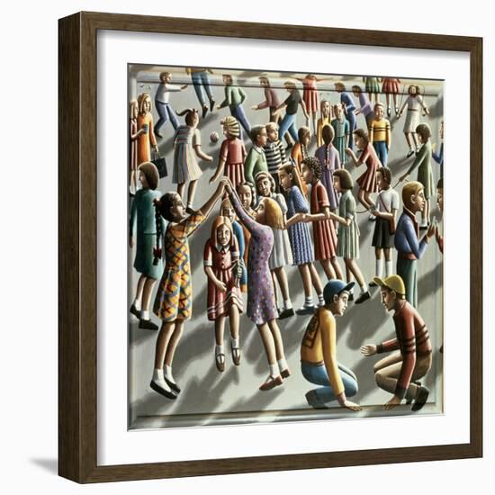 Playground-PJ Crook-Framed Giclee Print