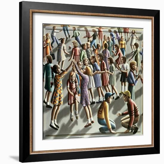 Playground-PJ Crook-Framed Giclee Print