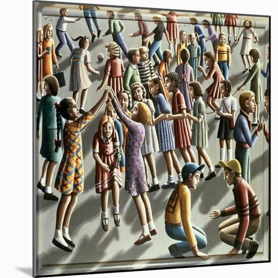 Playground-PJ Crook-Mounted Giclee Print