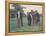 Playing Boules on the Outskirts of Concarneau-Theophile Louis Deyrolle-Framed Premier Image Canvas