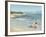 Playing by the Sea-Paul Brown-Framed Giclee Print