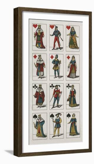 Playing Cards-Chris Dunker-Framed Giclee Print