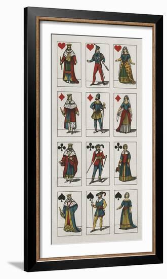 Playing Cards-Chris Dunker-Framed Giclee Print