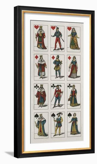 Playing Cards-Chris Dunker-Framed Giclee Print