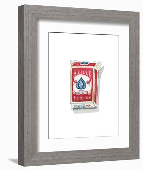 Playing Cards-Stacy Milrany-Framed Art Print