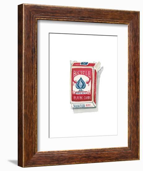 Playing Cards-Stacy Milrany-Framed Art Print