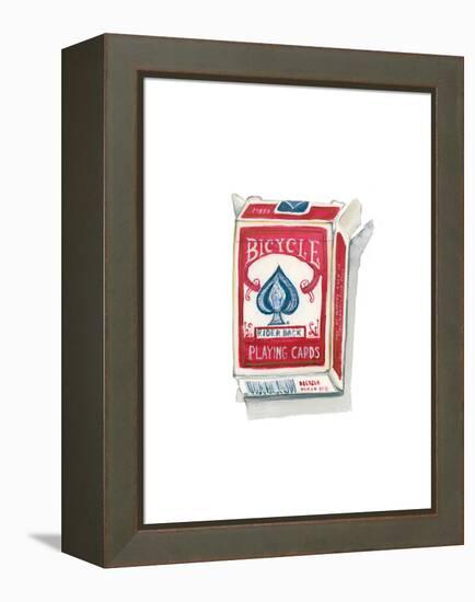 Playing Cards-Stacy Milrany-Framed Stretched Canvas
