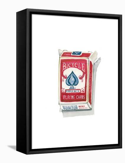 Playing Cards-Stacy Milrany-Framed Stretched Canvas