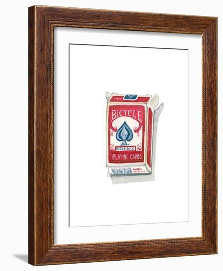 Playing Cards-Stacy Milrany-Framed Art Print